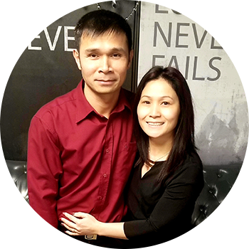 Timothy and Diep Nguyen - Deacon at River Rock Ministries in Calgary, Alberta