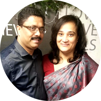 Johnson and Preetha Kuruvilla - Deacon at River Rock Ministries in Calgary, Alberta