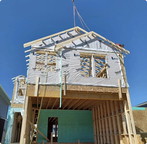 We ensure that our residential construction framing is strong, stable, and long-lasting and made with the best materials