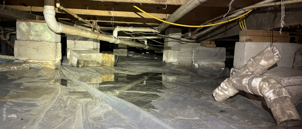Crawl Space Inspection Services done by Next Step Inspections in Florida