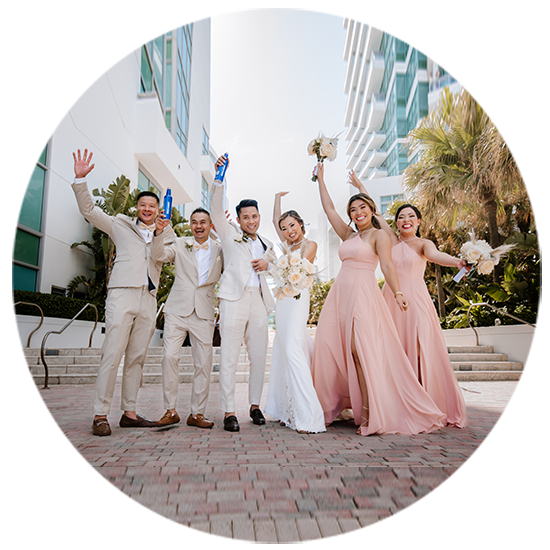We Photo & Film Wedding Videography Services are personalized to your unique love story in Miami, FL