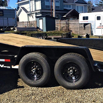Heavy Duty Straight Deck Trailer for sale at Pacific Rim Trailer Sales in British Columbia