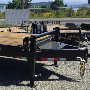 Heavy Duty Fourteen K With Bumper Pull Or Gooseneck Deck Over for sale at Pacific Rim Trailer Sales in British Columbia