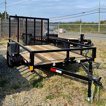 High-Quality Quad Trailer With Back Ramp for sale at Pacific Rim Trailer Sales in British Columbia