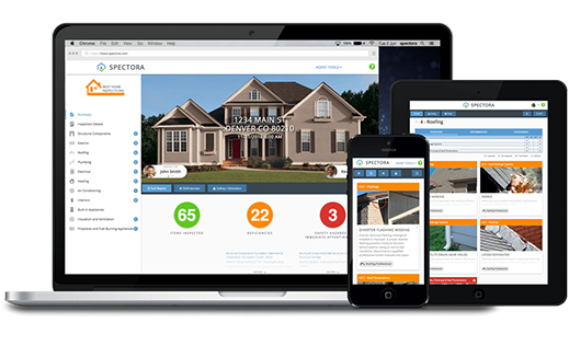 Our modern home inspection reports are mobile-friendly, so you can easily view them on your phone or tablet