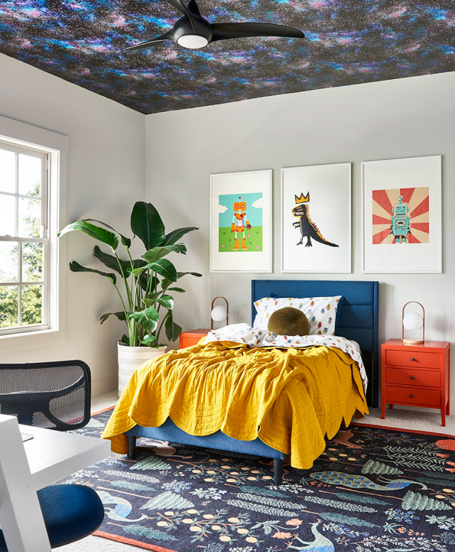 Stunning children's bedroom interior in Chamblee designed by Beauty Is Abundant
