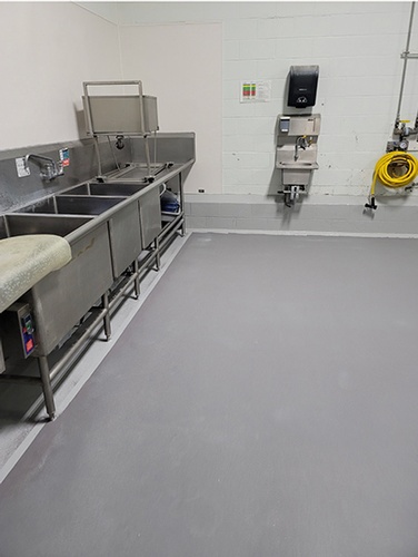 Chemical-resistant Epoxy Flooring Services for enhanced durability by QPX Canada