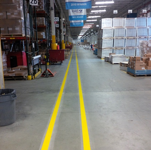 Quick and Efficient Line Painting Services to minimize downtime by QPX Canada