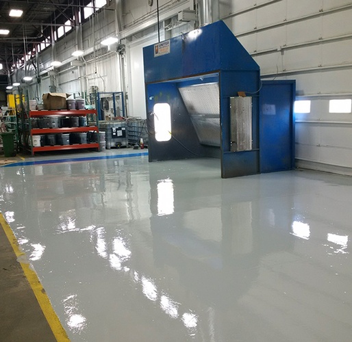 Decorative Epoxy Coating Services for artistic and creative finishes by QPX Canada