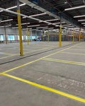 High-visibility Line Painting Services for improved safety in warehouses by QPX Canada