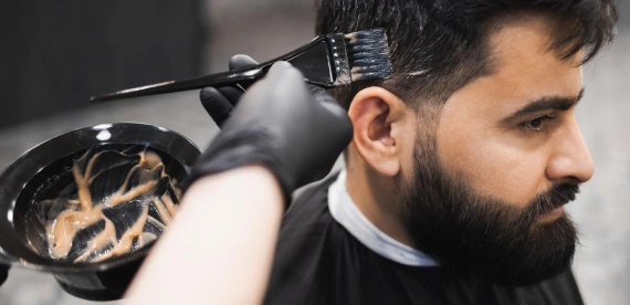 Transform your look with Lanka Salon & Spa Men's Hair Coloring in Mississauga and Brampton
