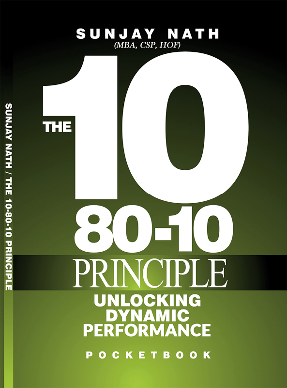 Dive into Sunjay Nath book 'The 10 80 10 Principle' to explore its transformative concept in Toronto