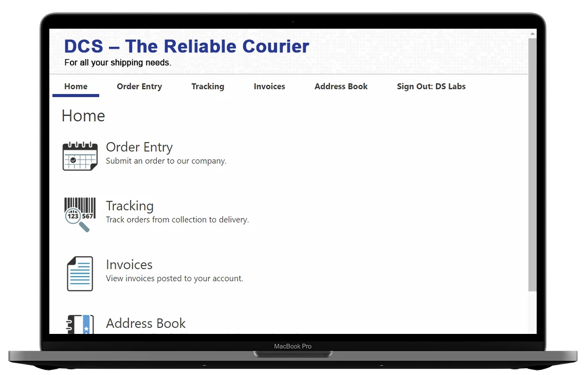Seamless Deliveries, One Tap Away with Courier Services App, Online Portal By DCS Delivery