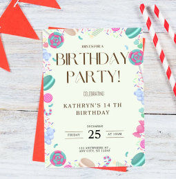 Design and create beautiful invitation cards with ease using our user-friendly online printing service