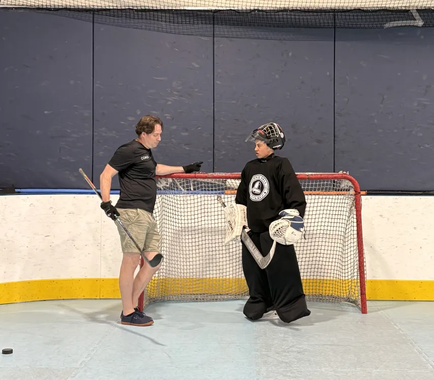 Hockey Goalie Training