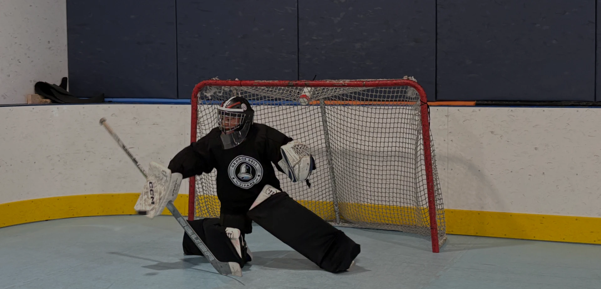 Hockey Goalie Training