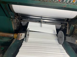 Envelope Printing in Progress-  Sierra Pacific Lithographics Inc. - Printing Services in Sacramento
