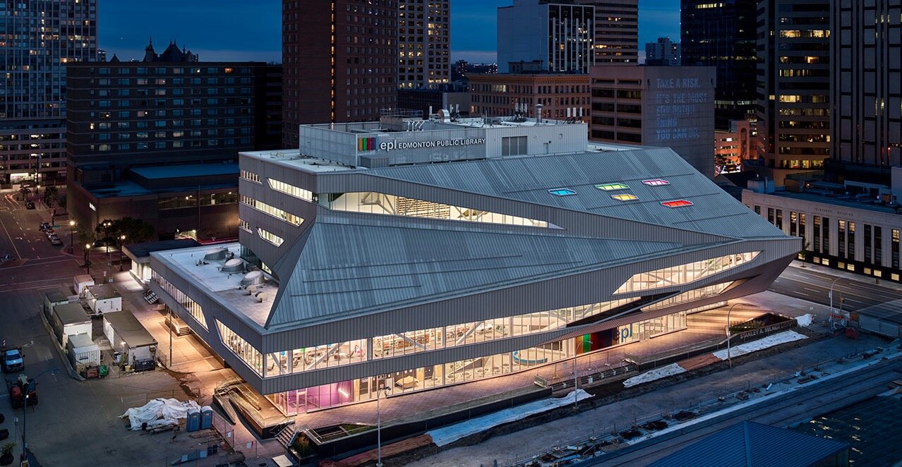 Alpolic Revamps Stanley A. Milner Library in Edmonton