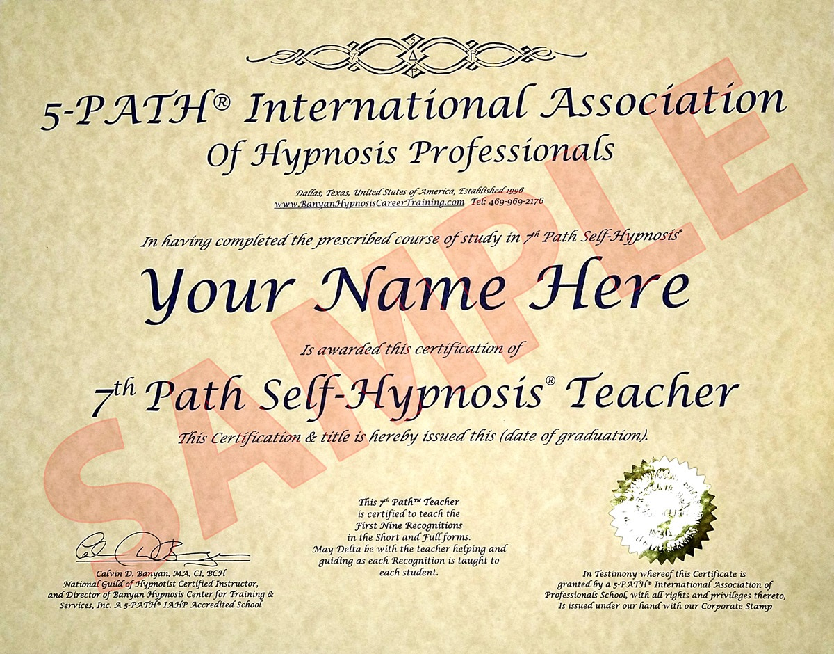 In-Person Hypnosis Training