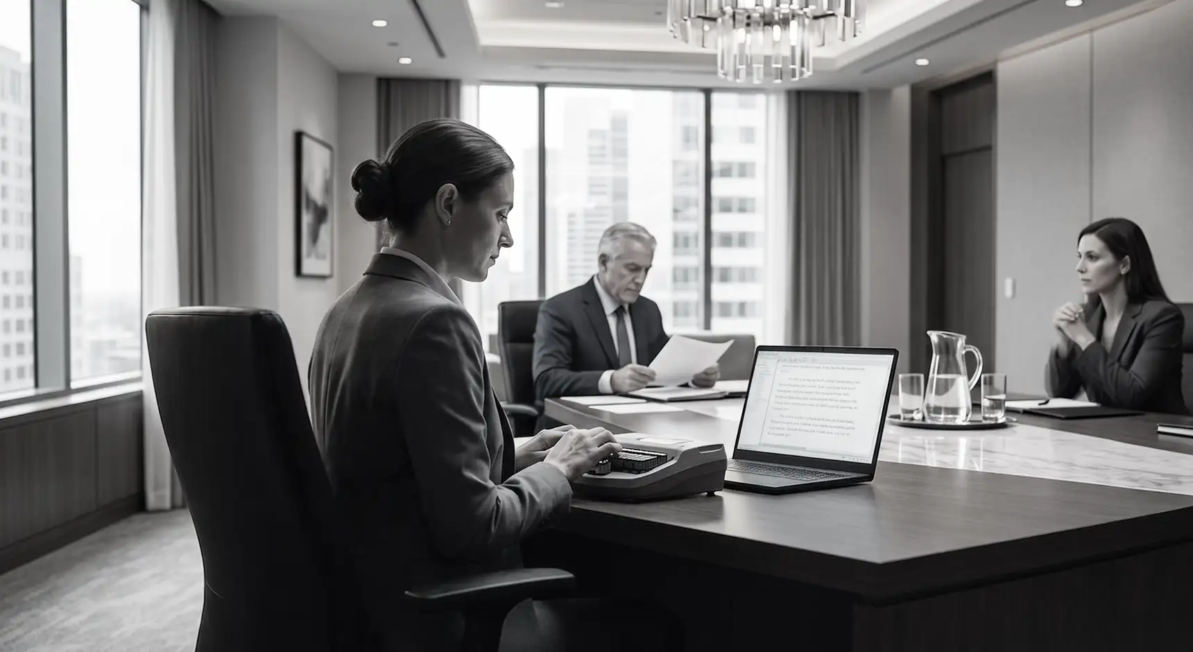 Senior Stenographer Transcription Services