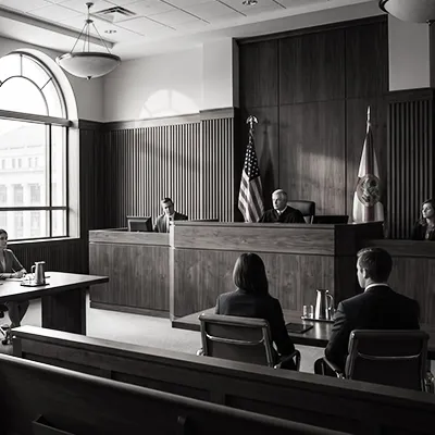 Procès devant les tribunaux