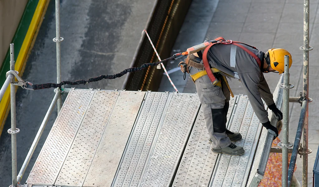 Construction scaffolding