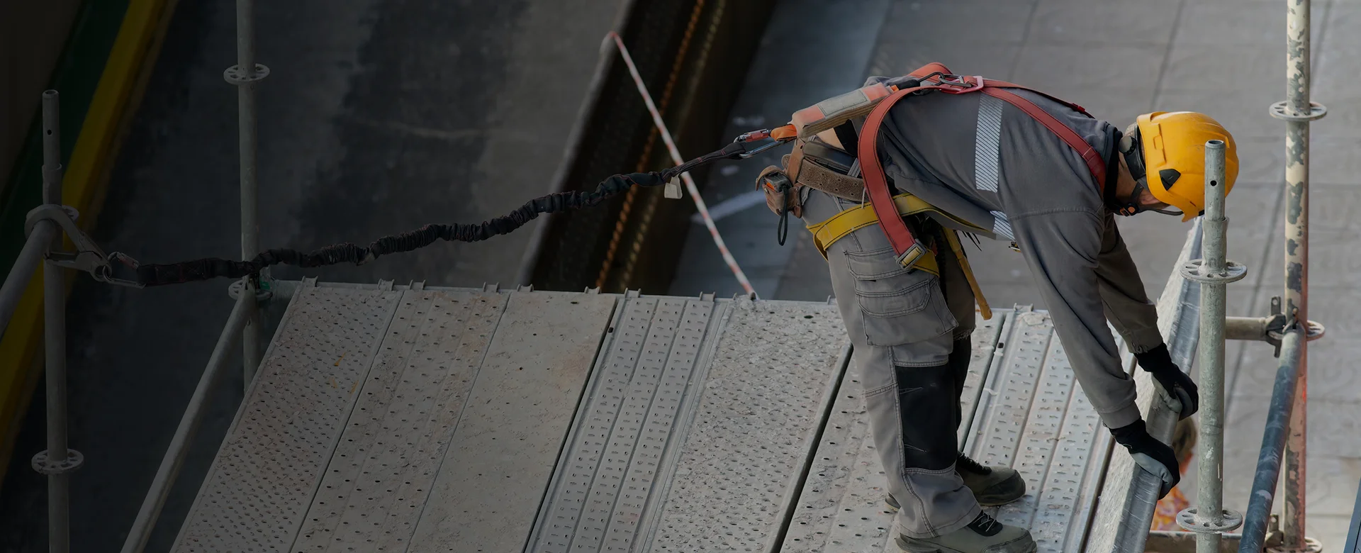 Construction scaffolding