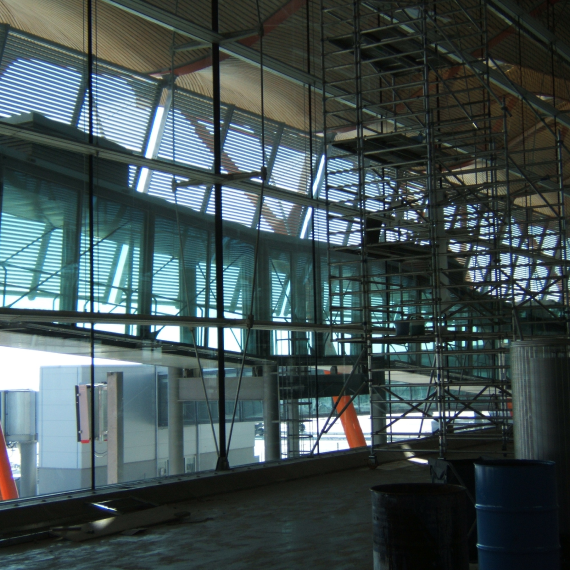 Double-Width Scaffolding