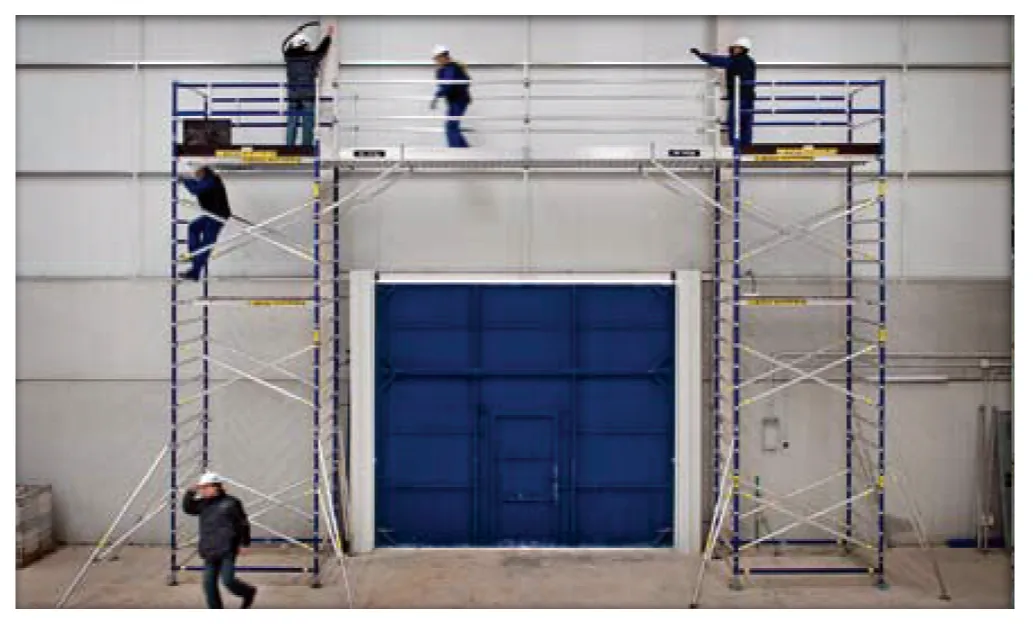 aluminum scaffolding
