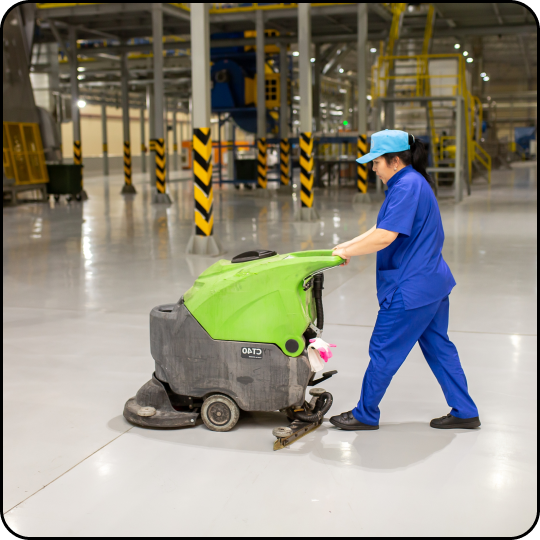 Scheduled Industrial Cleanings