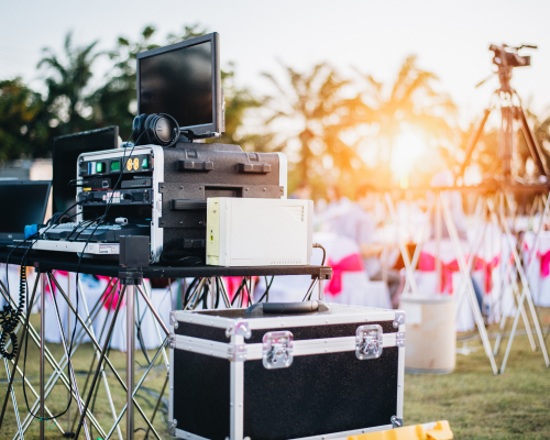 professional video equipment