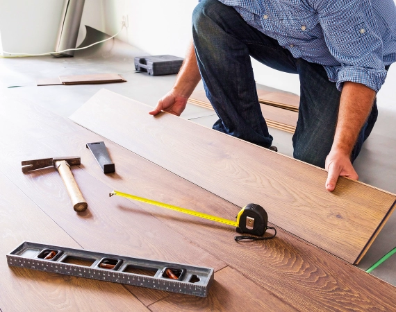 interior and exterior improvements