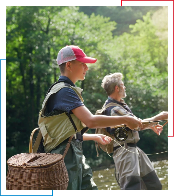 learn from fishing experts