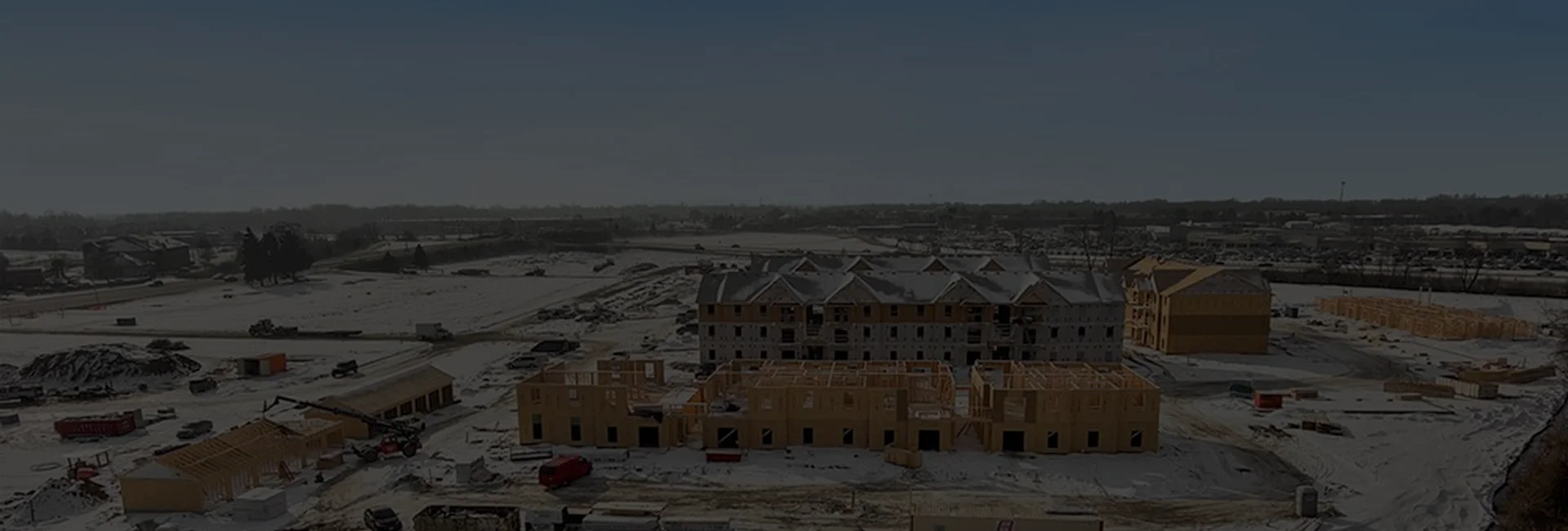 Drone site monitoring services for construction