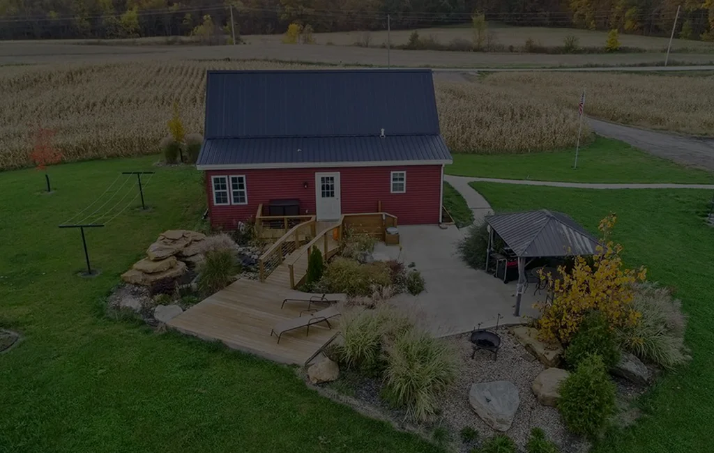 Aerial videography in Columbus – construction drone shot