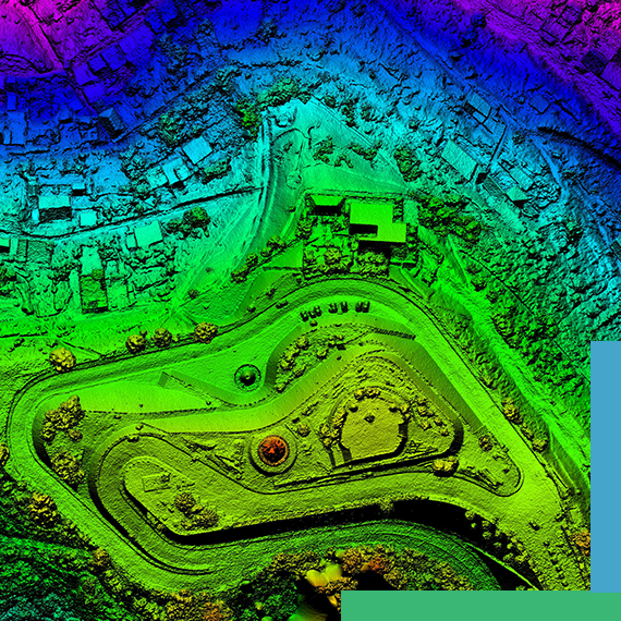 Cut and fill analysis LiDAR Columbus