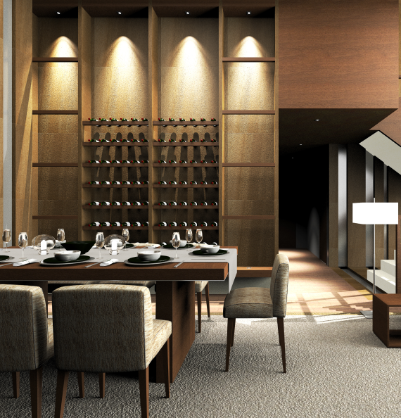 Custom Wine Cellar Cabinets