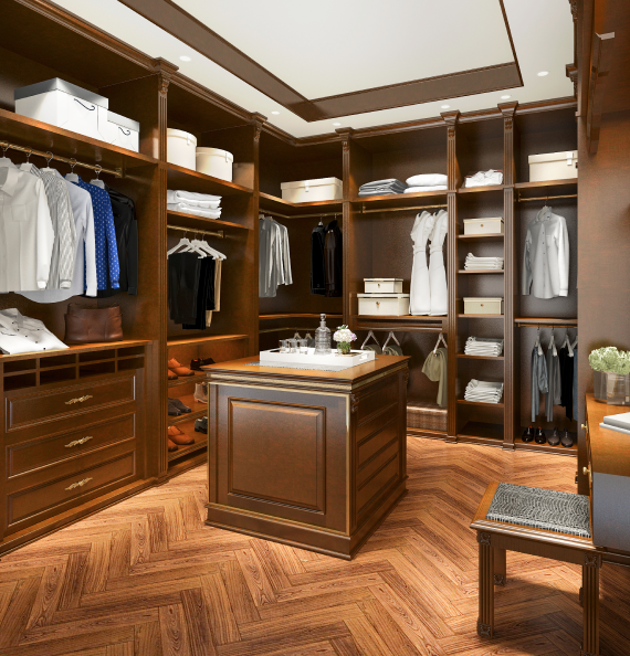 Walk In Closet Cabinetry