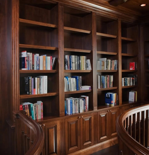 Custom Living Room Cabinetry