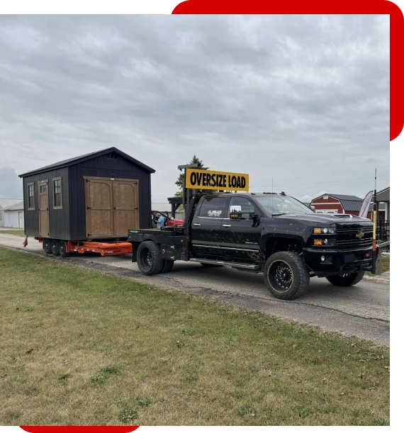 Professional Shed Moving