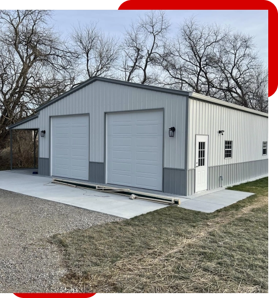 Custom Steel Garage Design