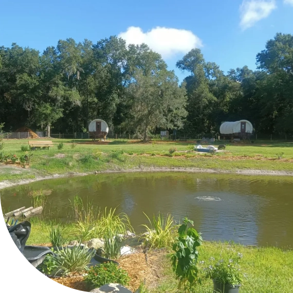 farm tent camping