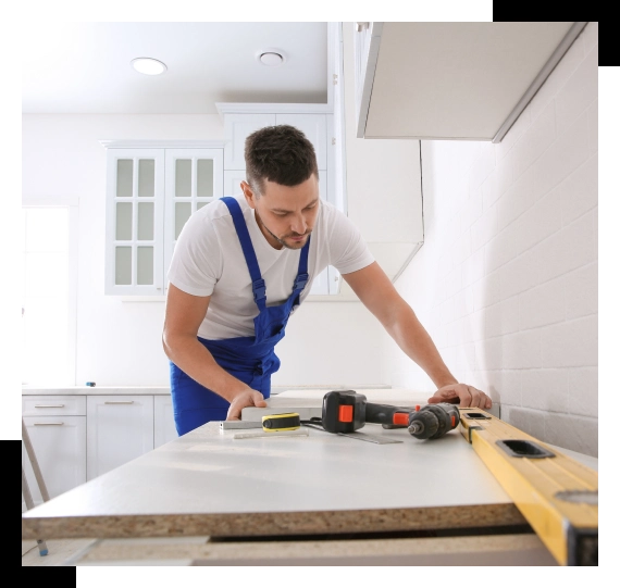 Custom Kitchen Countertop Installation