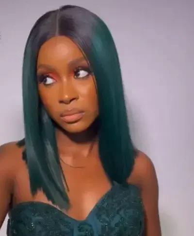 10 inches vietnamese green bob wig donor hair