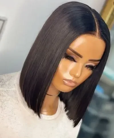  14 inches natural vietnam bonestraight bob wig