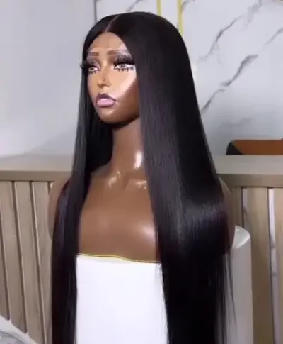  24 inches double drawn bone straight vietnam wig