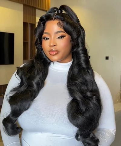 Emerald bounce wig