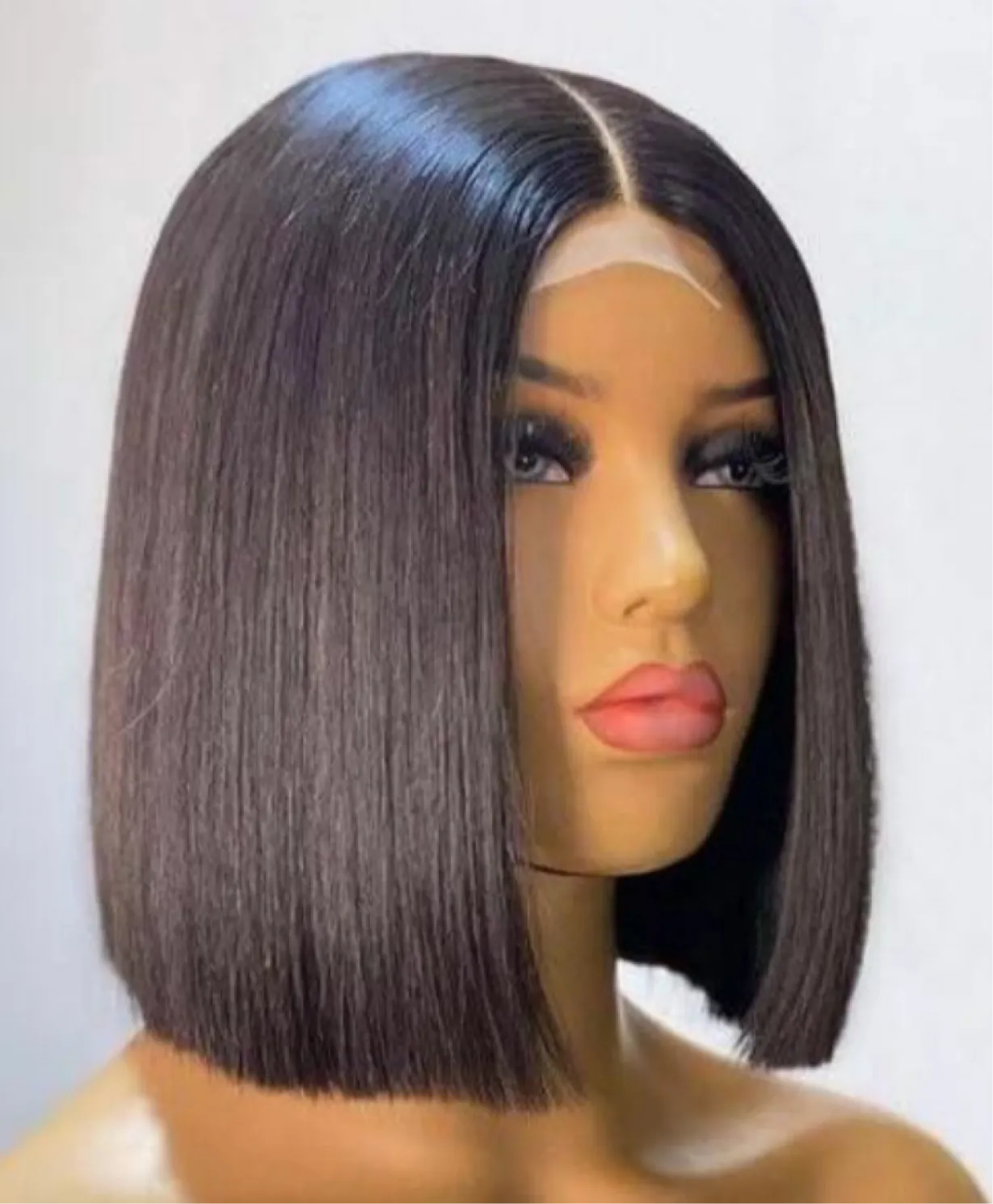  67. Baby tin 12 inches wig - super double drawn, baby tin hair raw quality
