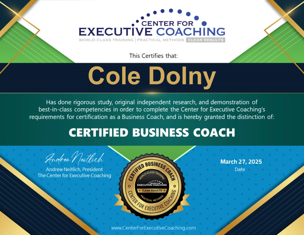 Business Coach For Entrepreneurs