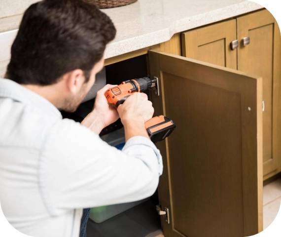 semi-custom contractor cabinetry